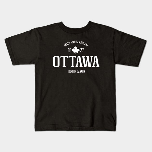 Canada, Ottawa. NAP Kids T-Shirt by NEFT PROJECT